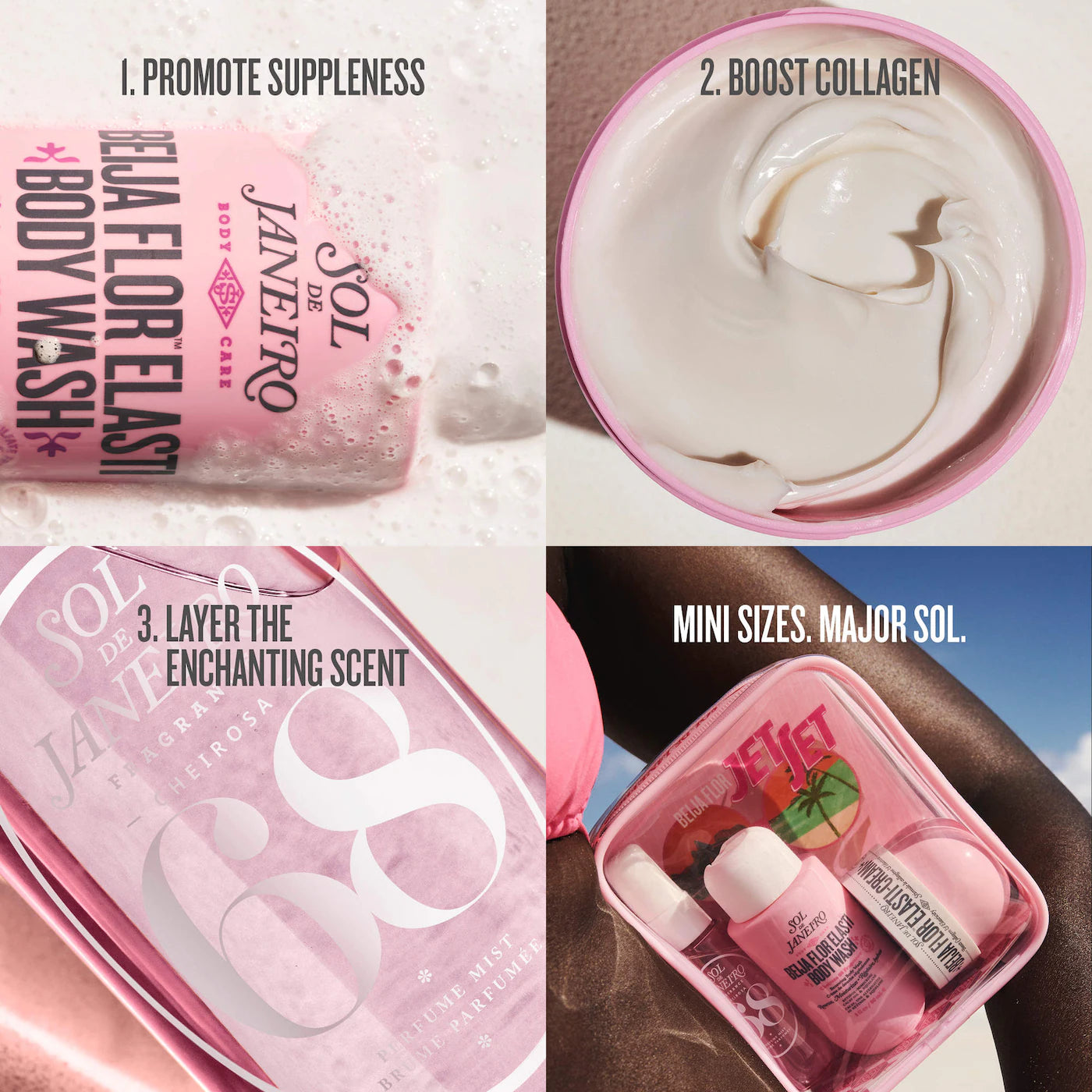 Sol De Janeiro Jet Set Travel Minis Trio Kit