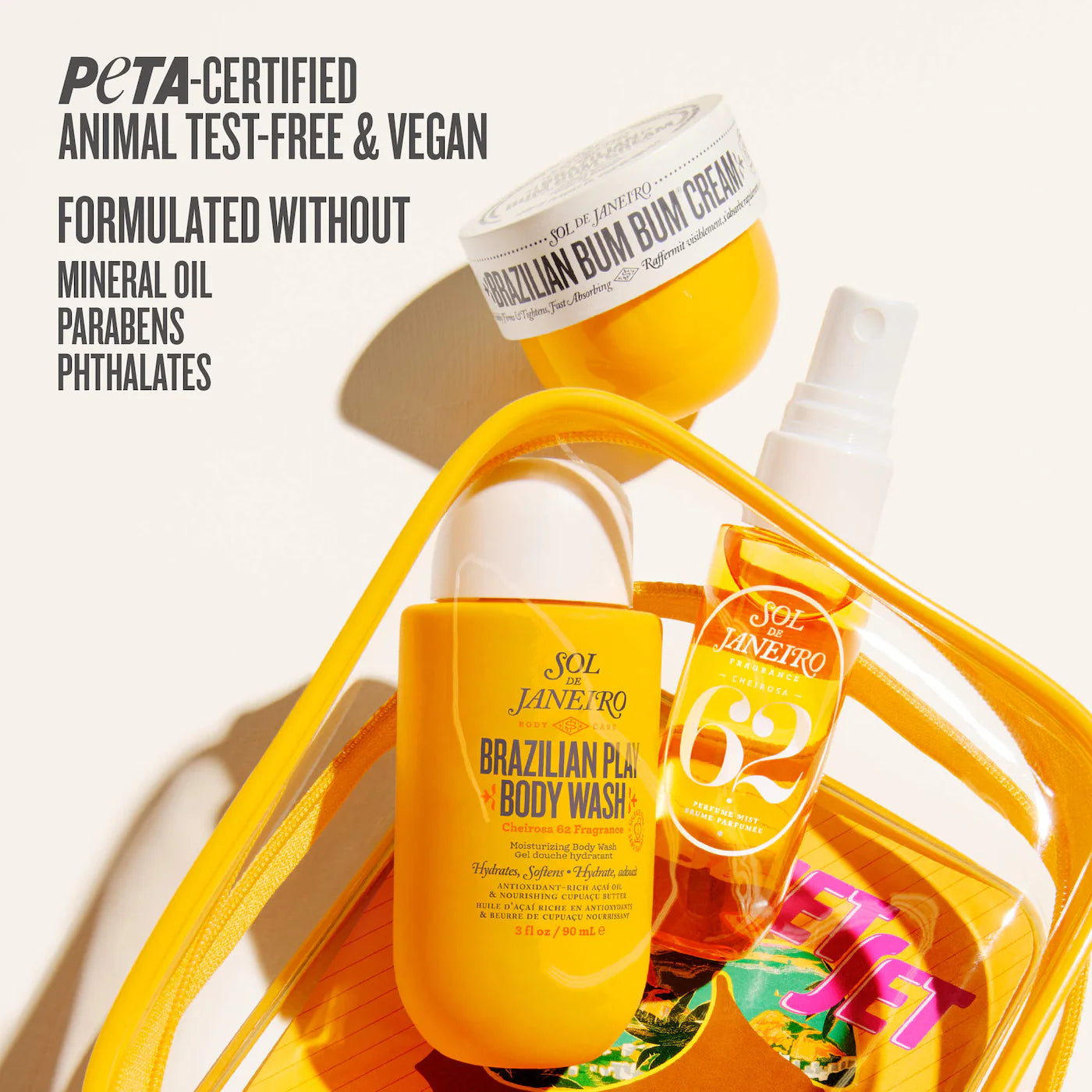 Sol De Janeiro Jet Set Travel Minis Trio Kit