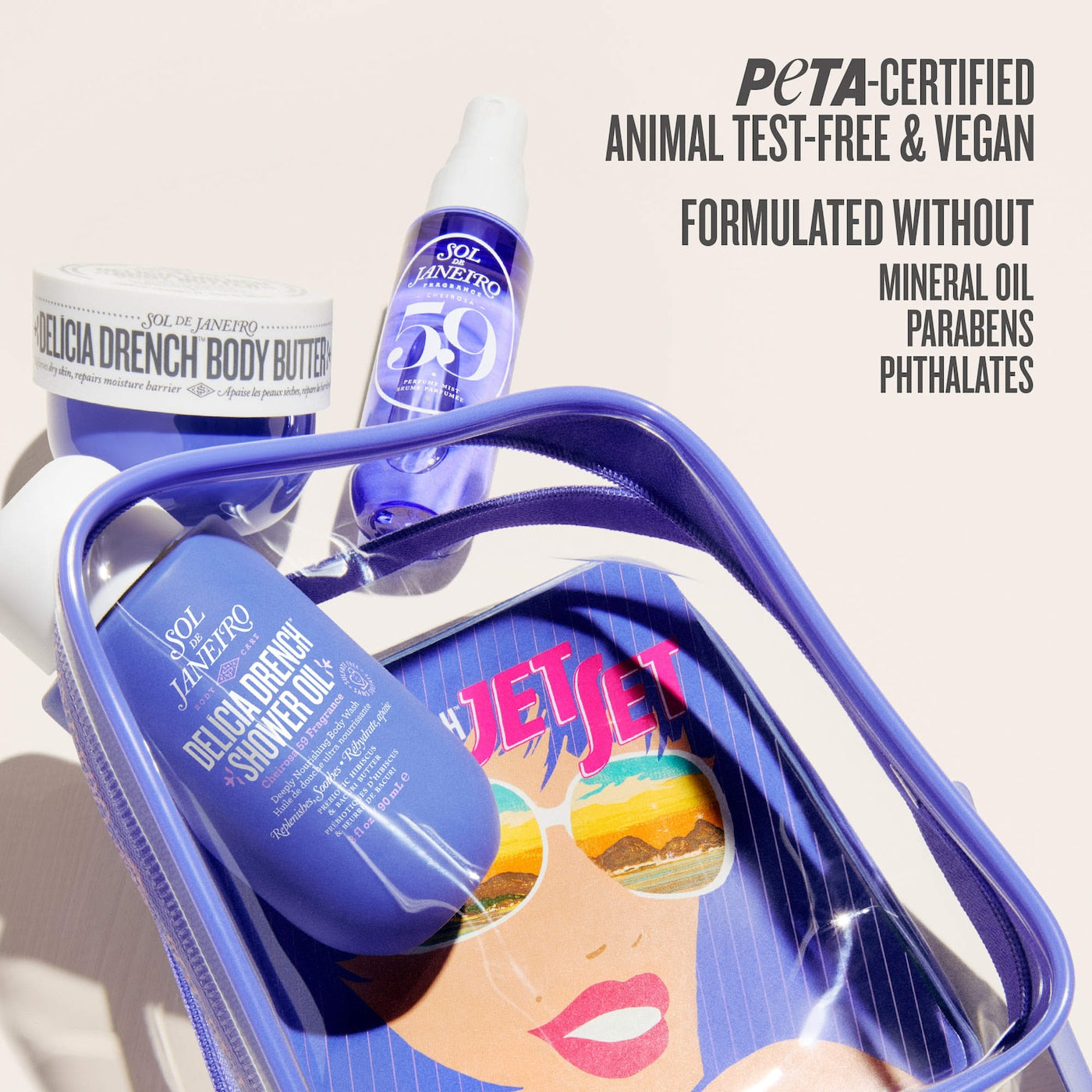 Sol De Janeiro Jet Set Travel Minis Trio Kit