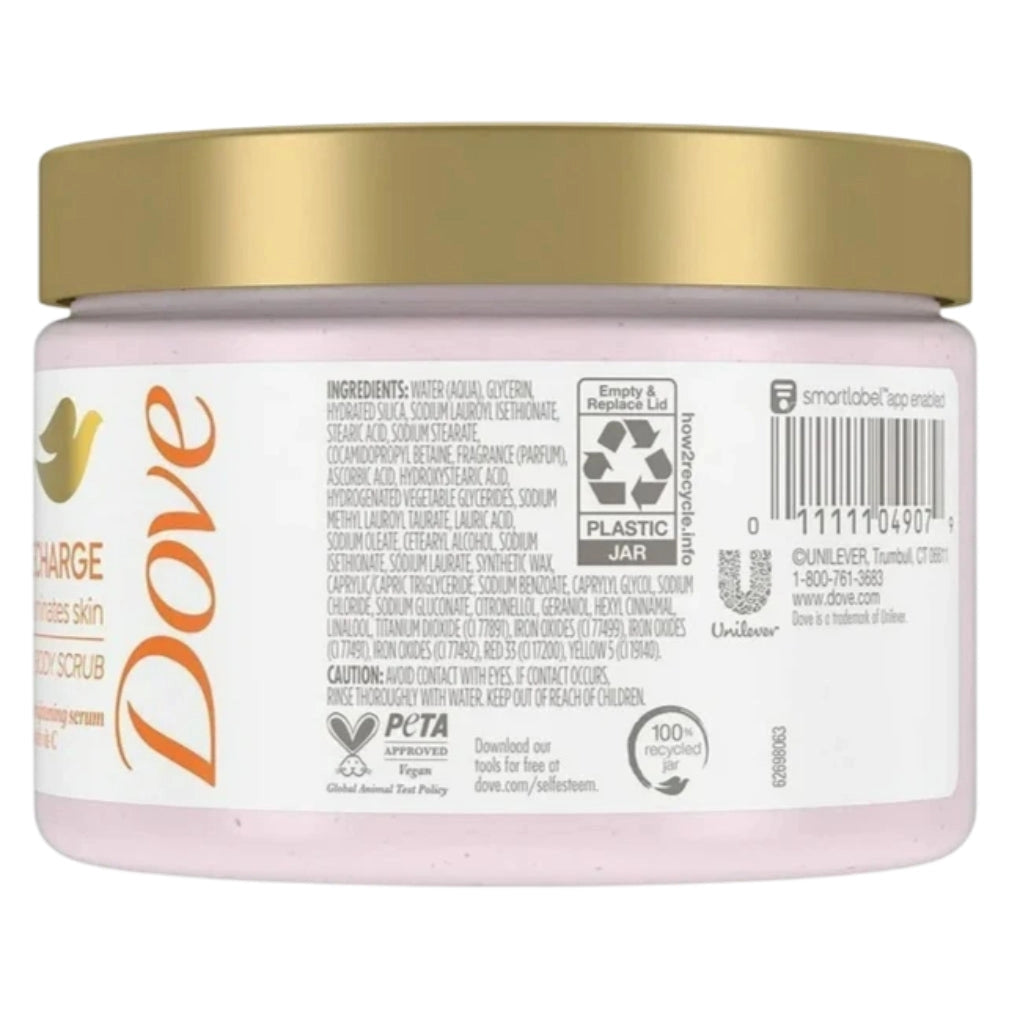 Dove Glow Recharge Body Scrub